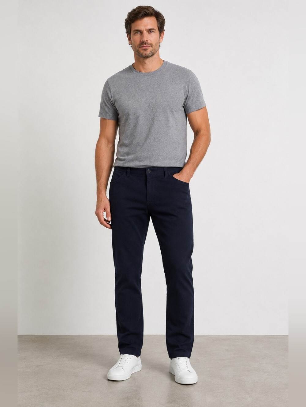 BYLT Premium Basics Everyday Pant Navy Performance Stretch Pants Men's 34x30